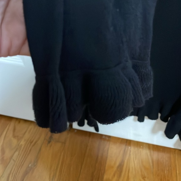 Dress Barn ruffle open front cardigan - Picture 5 of 6